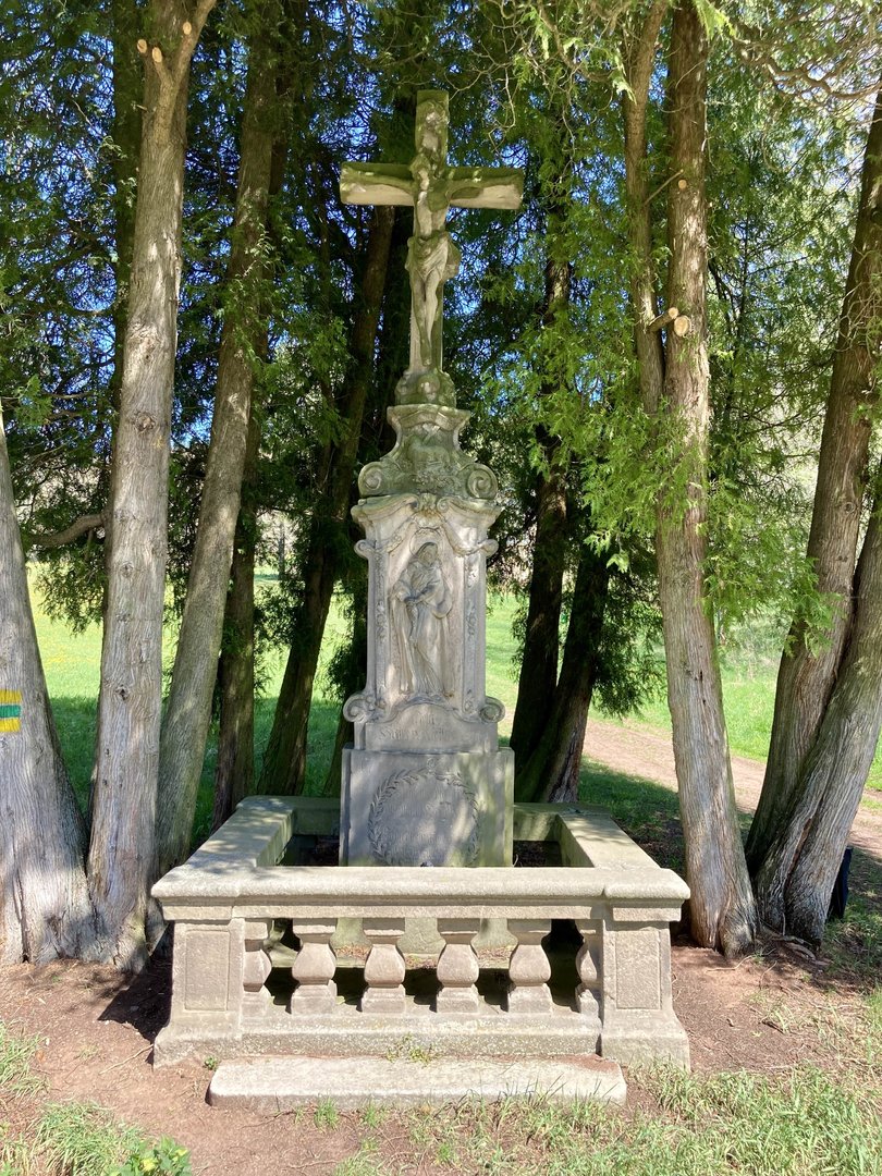 Majestátní kříž Johana Josepha z r. 1793, Božanov