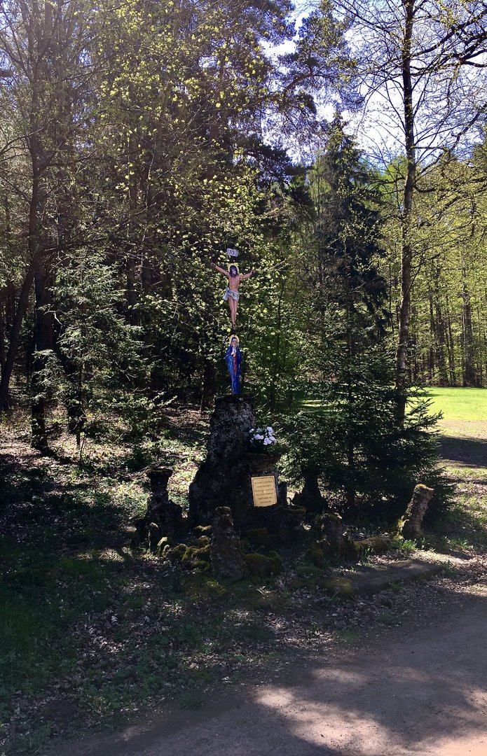 Kříž u restaurace Amerika, Křinice