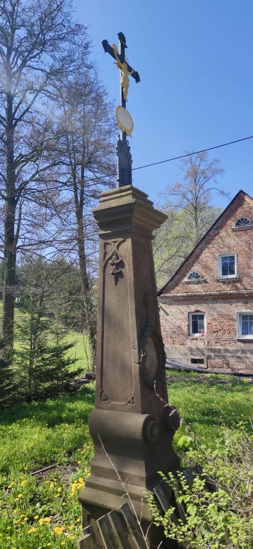 Kříž Karla und Barbary Scholz z r. 1889, Martínkovice