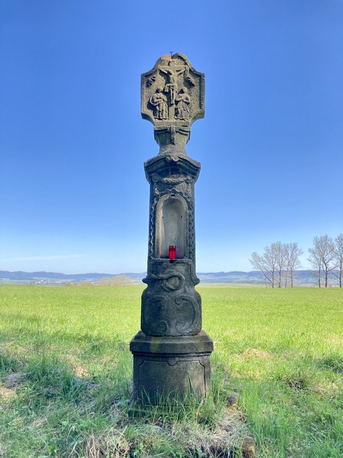 Boží muka na Červené Hoře v Božanově