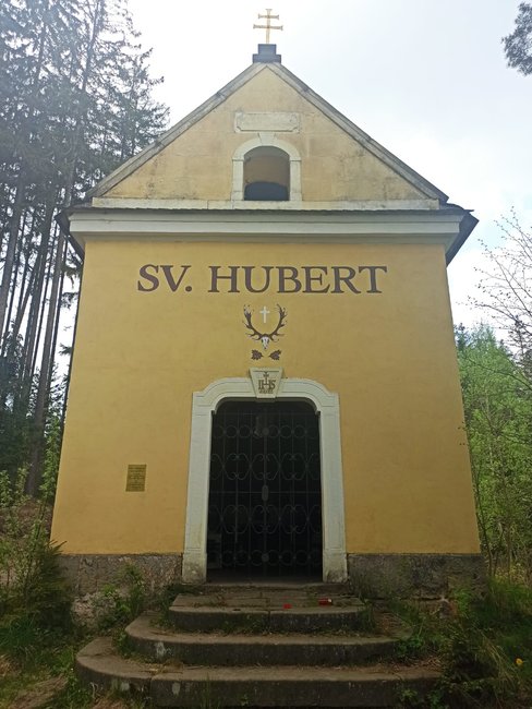 Kaple sv. Huberta, Křinice